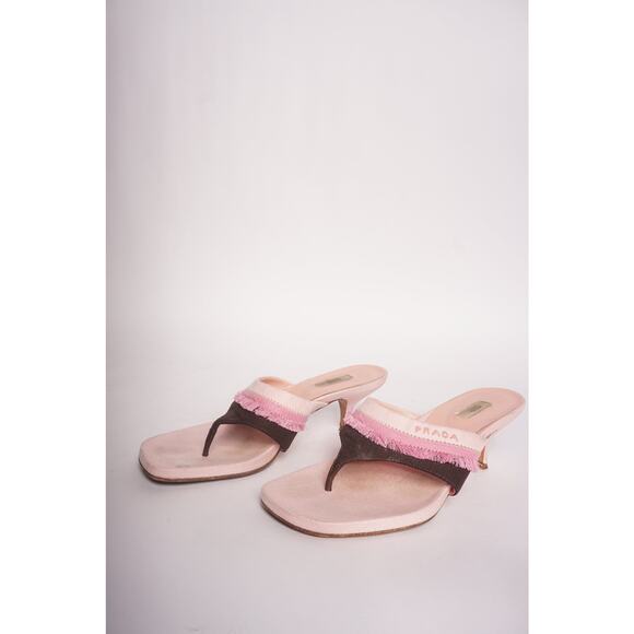 Prada Pink Sandals - Picture 2 of 8